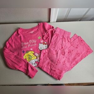 Hello Kitty and Friends Sanrio Pink Matching Sweat Set Size XS and Small